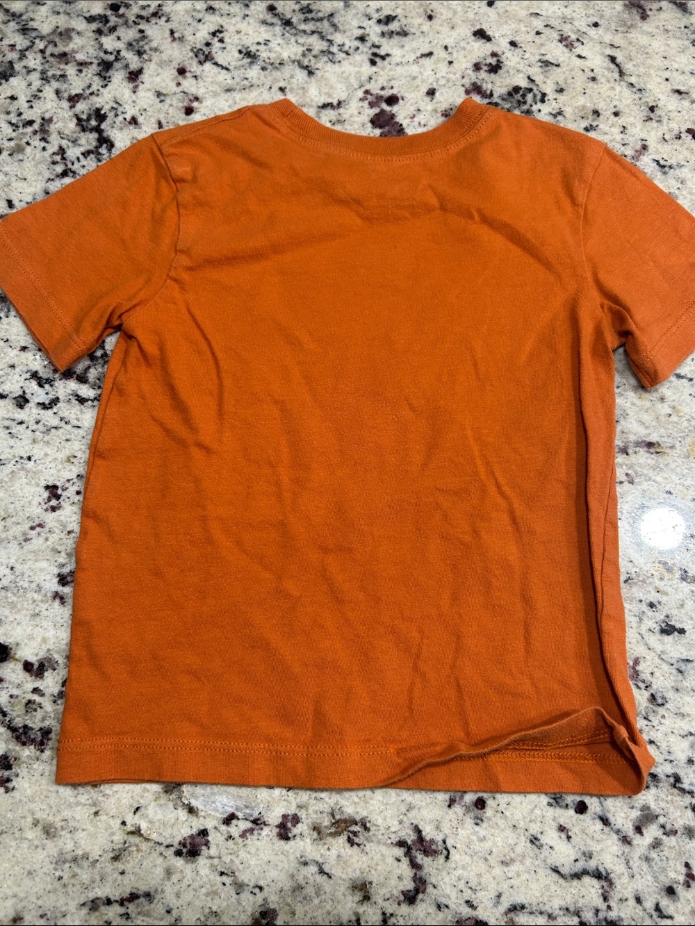 Kids Orange Graphic Tee with 'Mess With Me And Get The Horns' Print TX longhorns - Picture 6 of 6